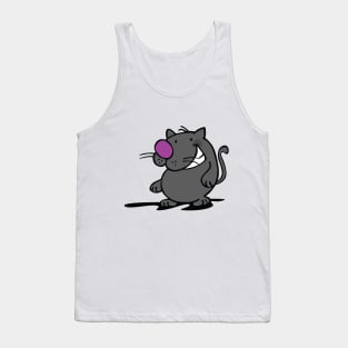 Clever Cat Tank Top